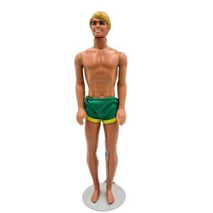 Vintage Sun Lovin’ Ken Doll Barbie Hong Kong 1979 Mattel Read